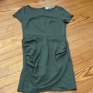 Planet Gold Olive Mini Dress